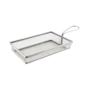 Chip Fryer Mini Rectangular Serving Basket MTBR3 SGN1446