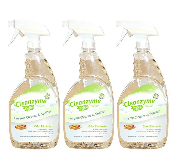 CleanZyme ECO Odor Eliminator & Carpet Spotter RTU Cherry, 1 Quart