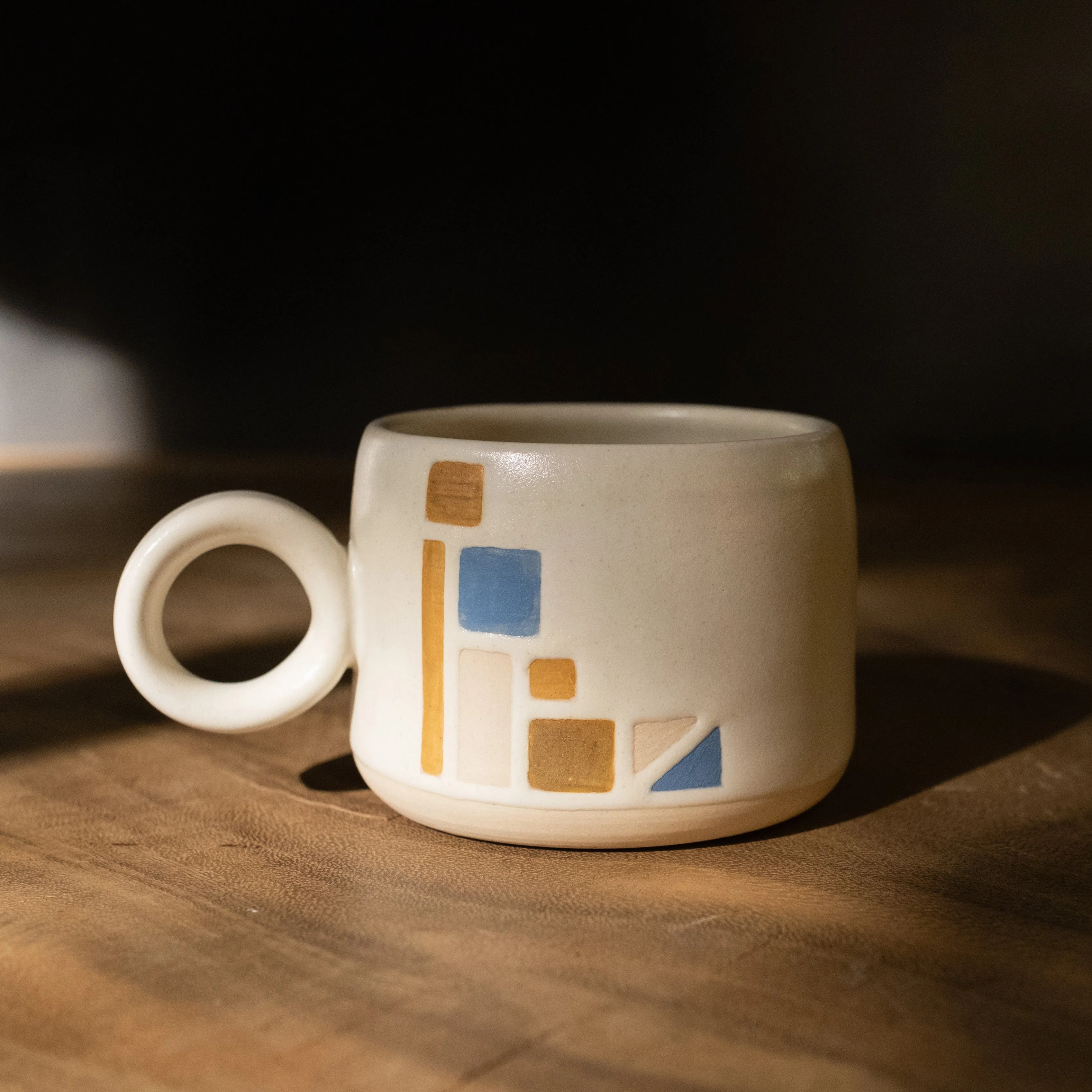 Color Block Mug