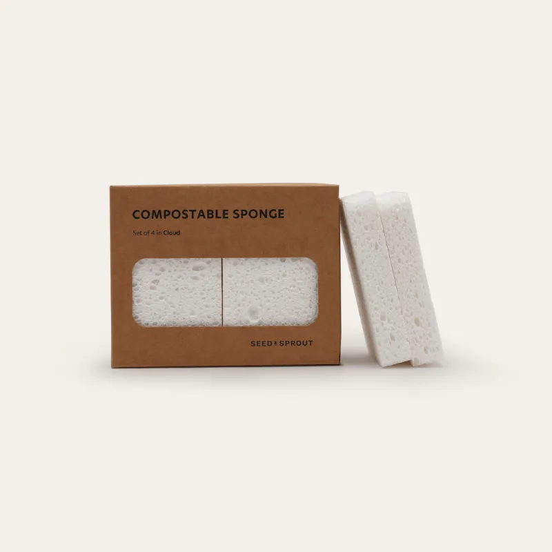 Compostable Sponge | 4pk