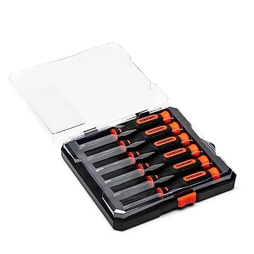 Crescent 6-Piece Diamond Tip Precision Screwdriver Set