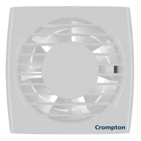 Crompton Axial Air Exhaust Fan 8 Inch White