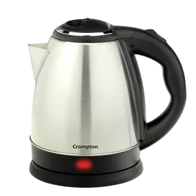 Crompton InstaHot Electric Kettle Stainless Steel 1.8 Litre