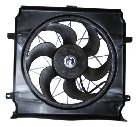 Crown Automotive Jeep Replacement 55037692AB Electric Cooling Fan; w/o Heavy Duty Cooling;