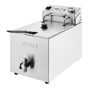 CU620 Buffalo Single Electric Fryer with Timer 8Ltr