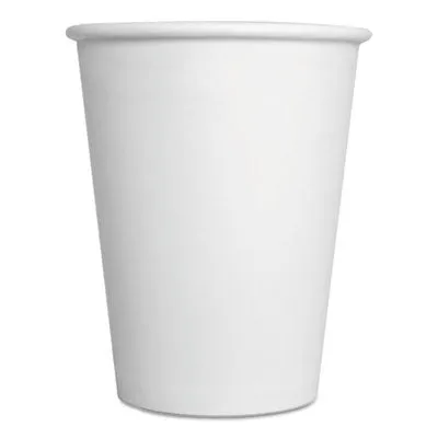 CUP/ Paper Hot-Cold Cup, 12 oz, White, 1000/cs-Food Service