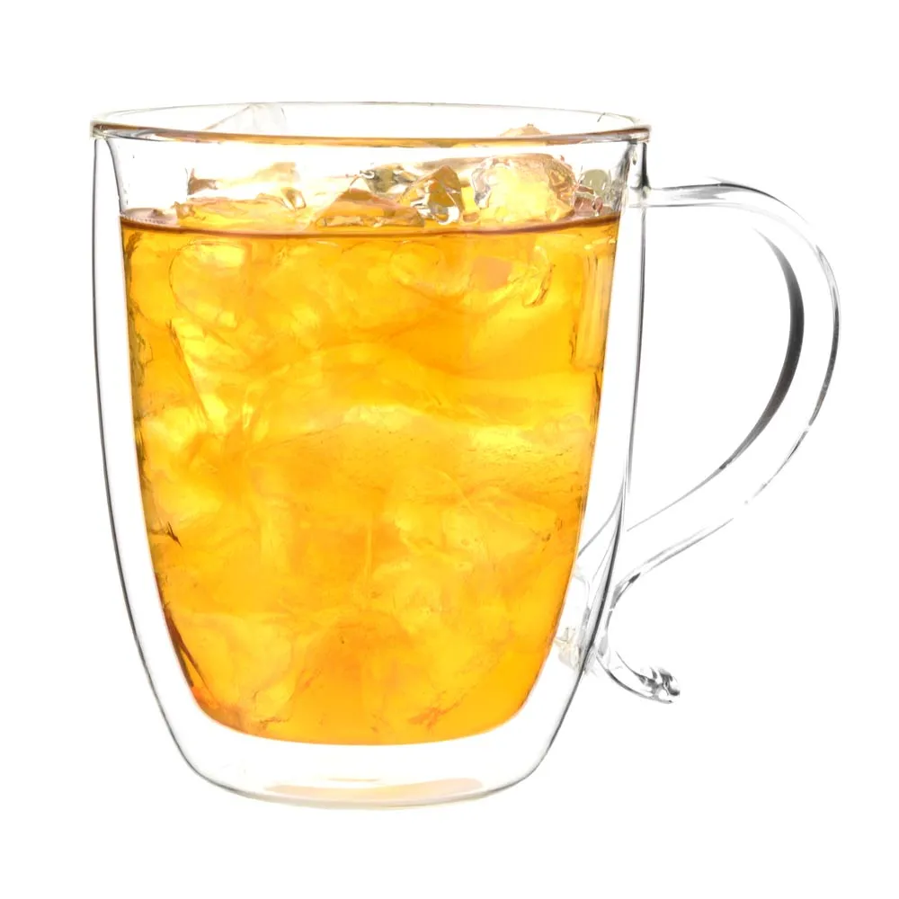 CYPRUS Double Wall Glass Mug - 16oz / 500mL