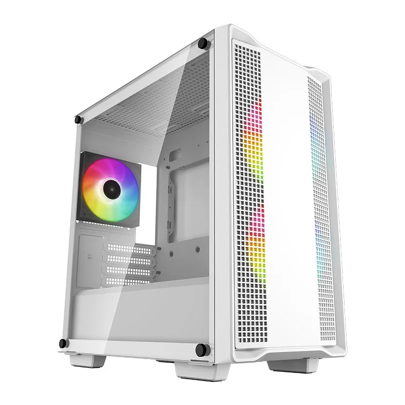 Deepcool CC360 A-RGB WH Micro-ATX White Case