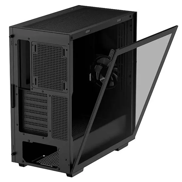 DeepCool Cyclops ATX Mid-Tower With 1X Front CF120 120mm ARGB Fan- Black