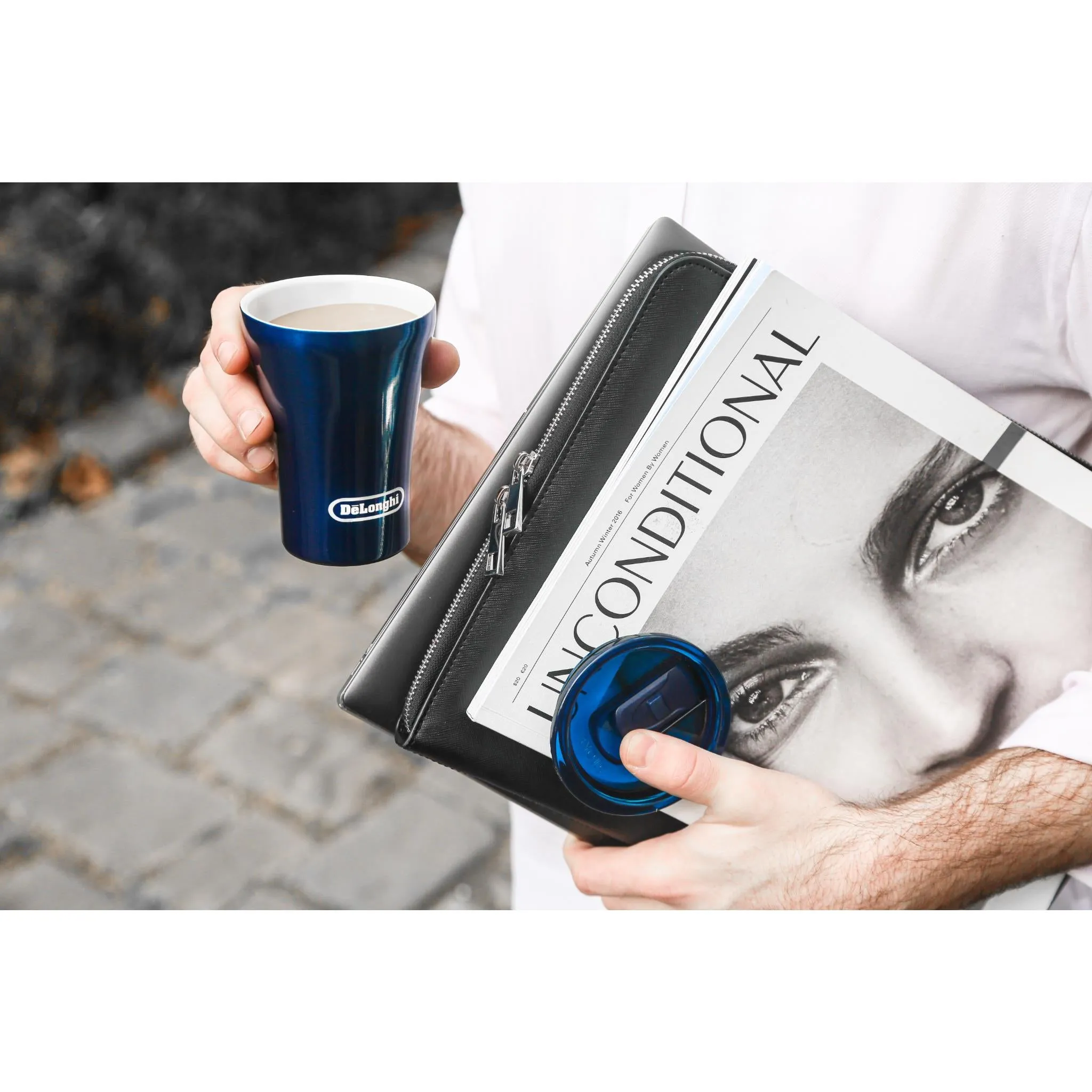 De'Longhi Sttoke Ceramic Travel Mug