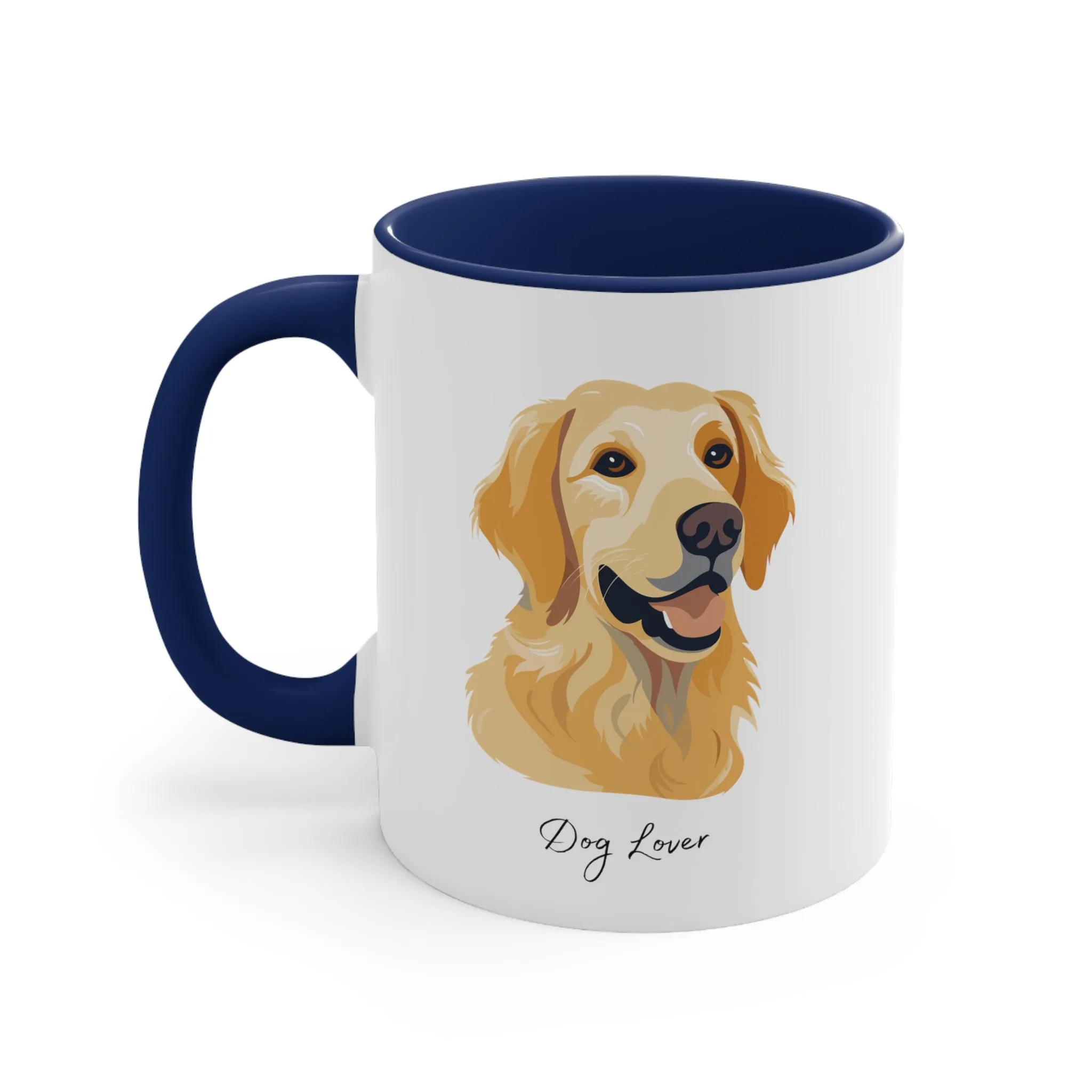 Dog Lover Retriever Coffee Mug, 11oz in Multi Colors