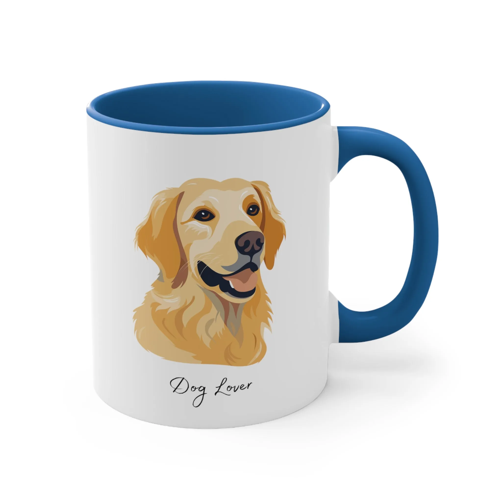 Dog Lover Retriever Coffee Mug, 11oz in Multi Colors