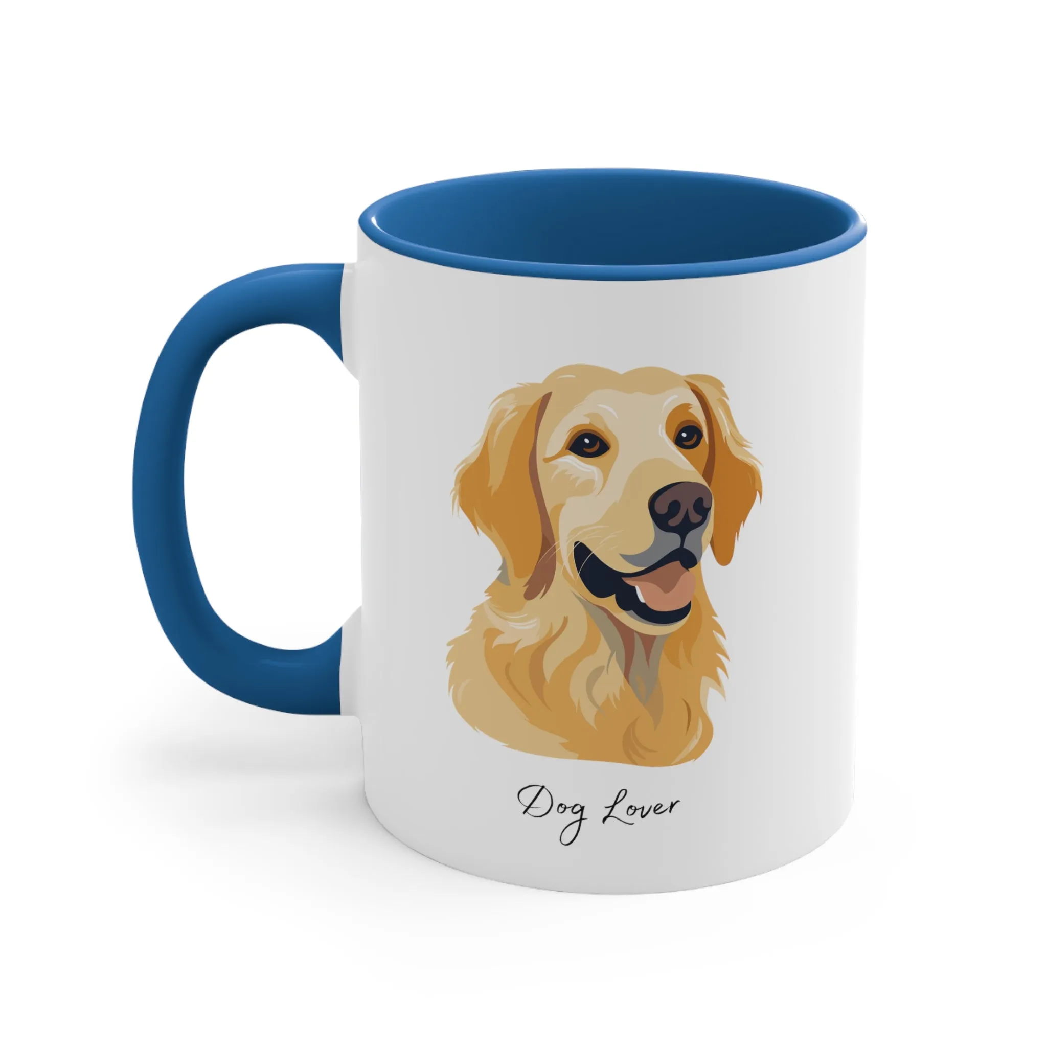 Dog Lover Retriever Coffee Mug, 11oz in Multi Colors