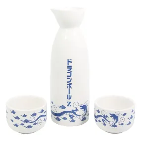 Dragon Ball Z Ceramic Sake Set Blue Shenron