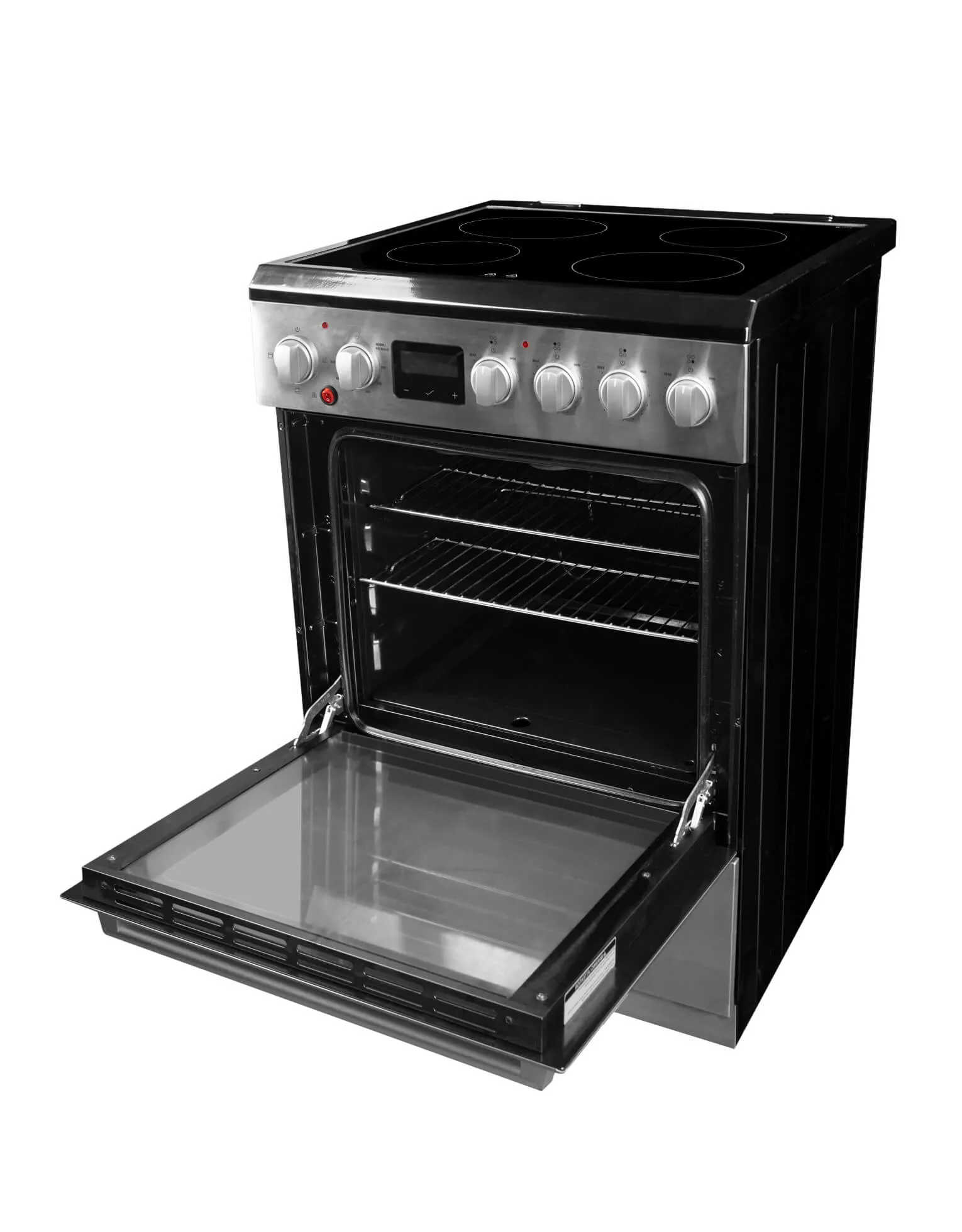 DRCA240BSS Danby 24-in TruAirFry Smooth top Slide-in Electric Range in Stainless Steel