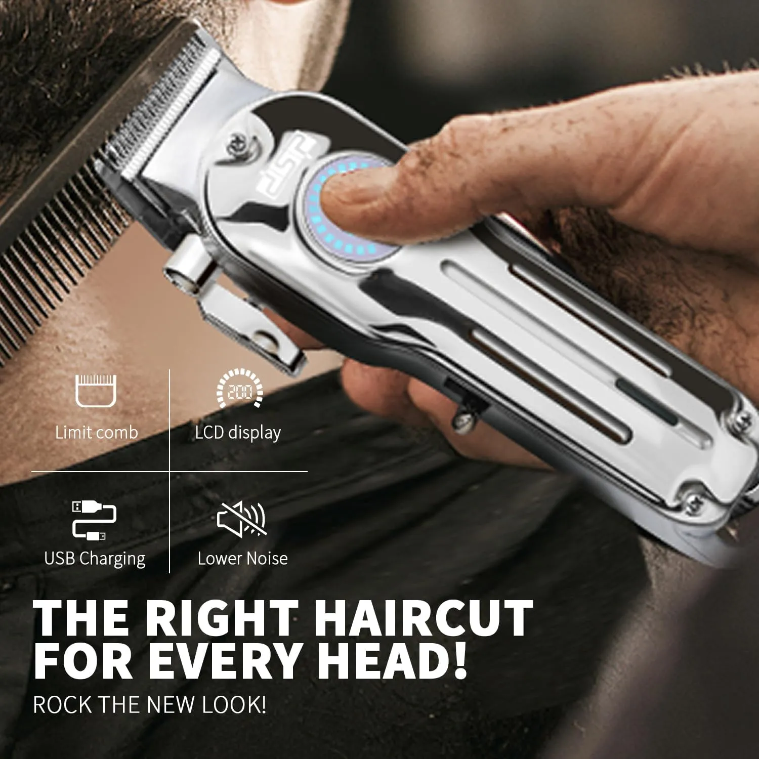 DSP 90548 Cordless 6000RPM Supermotor Hair Clipper