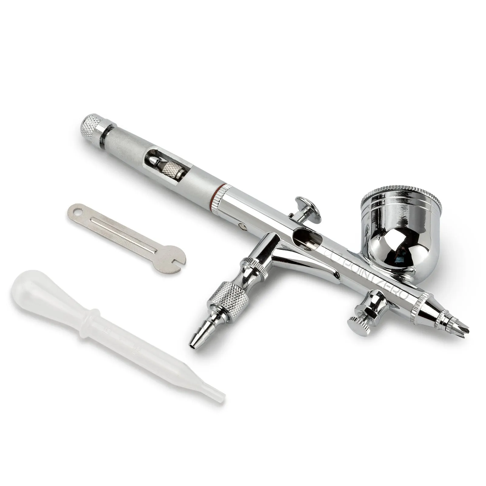 Dual-Action 9cc Gravity-Feed Airbrush Set with MAC Valve - .2mm Nozzle