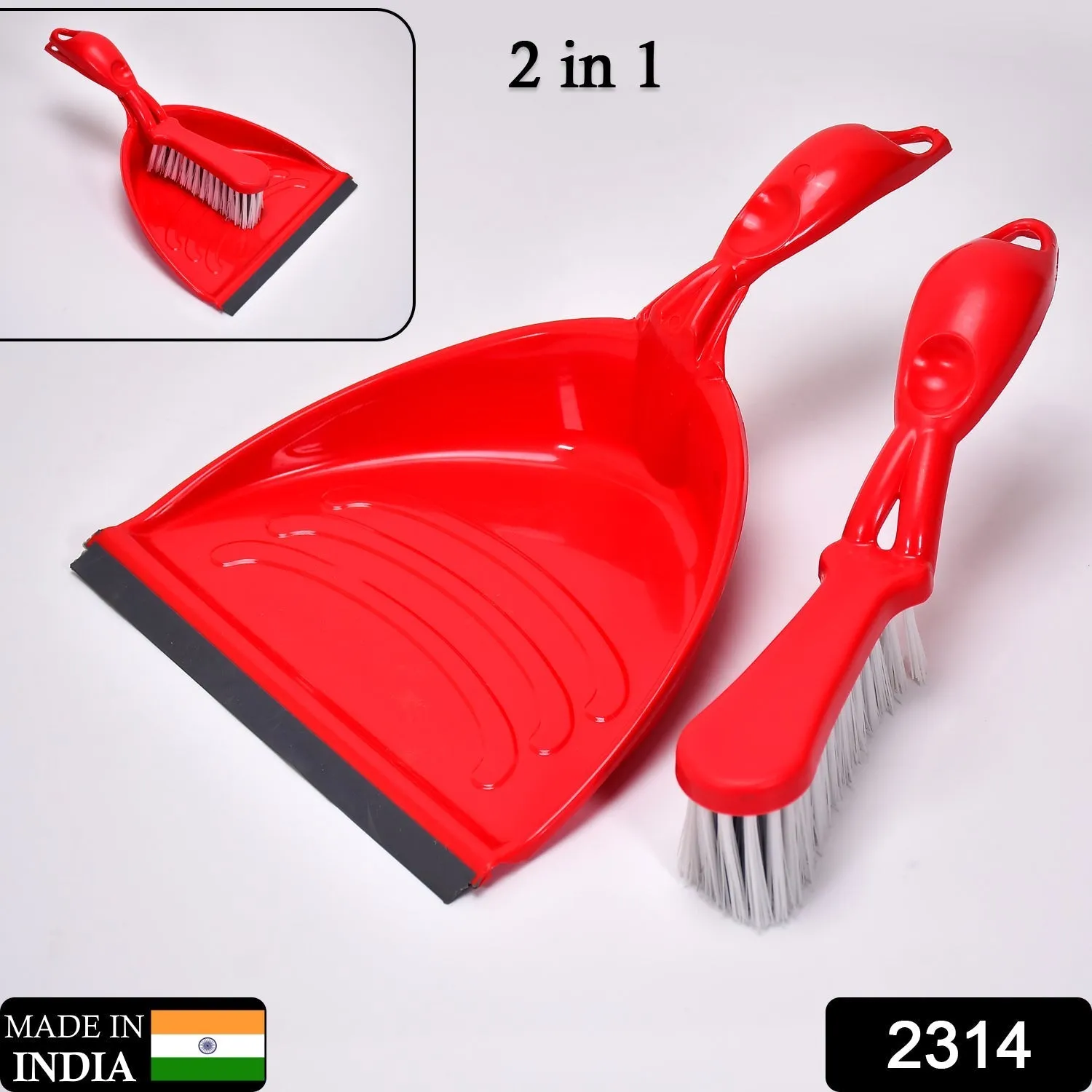 Dustpan Set with Brush, Dust Collector Pan with Long Handle, Supadi, Multipurpose Dust Collector Cleaning Utensil Flat Scoop Handheld Sweeping Up and Carrying Container