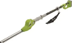 Earthwise Cordless 20 Volt Lithium Ion Pole Hedge Trimmer