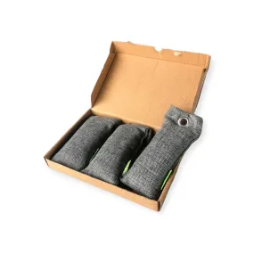 EcoSavers Bamboo Charcoal Air Purifying Bags - Set of 3