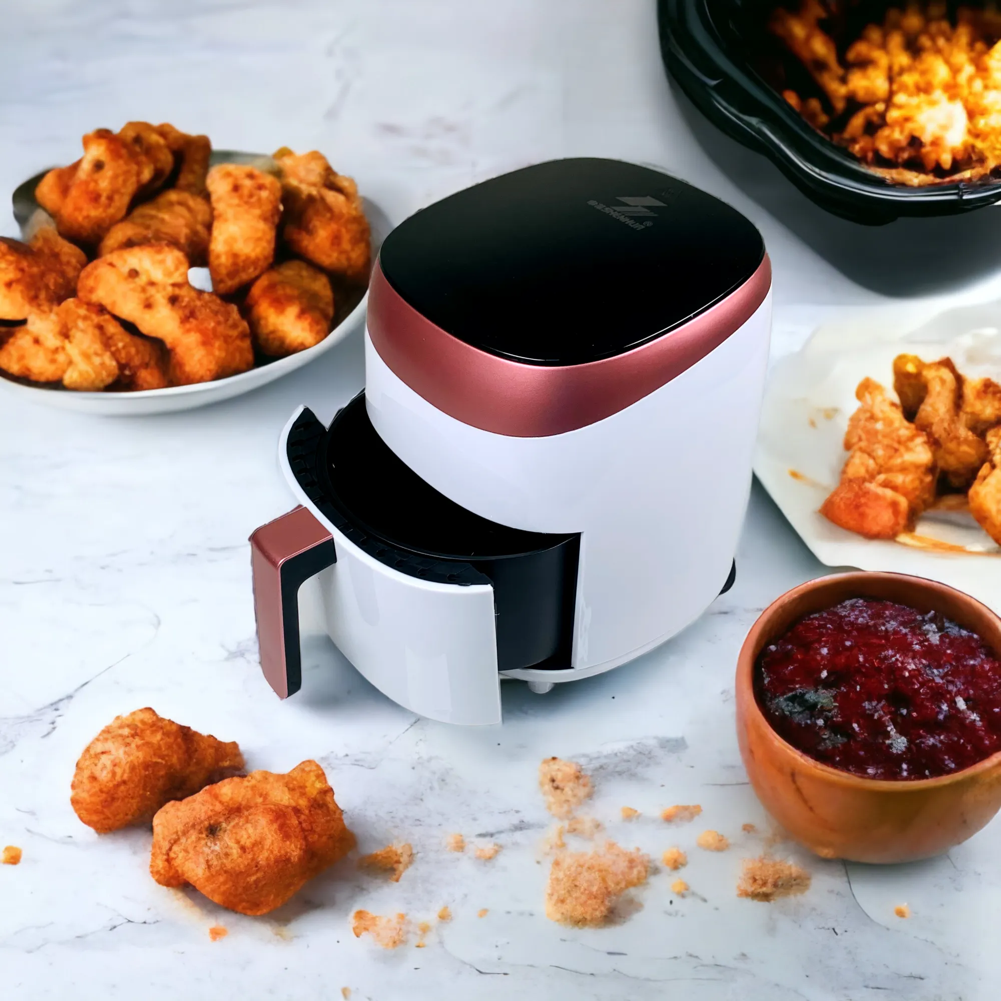 Electric Hot Air Deep Fryer Oilless Pot