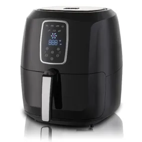 Emerald Air Fryer 1800 Watts w/ Digital LED Touch Display & Slide out Pan/Detachable Basket 5.2L Capacity (1804)Emerald Air Fryer 1800 Watts w/ Digital LED Touch Display & Slide out Pan/Detachable Basket 5.2L Capacity (1804)