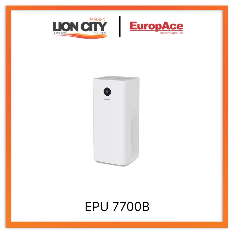 Europace EPU 7700B 3-in-1 Smart Air Purifier With UV