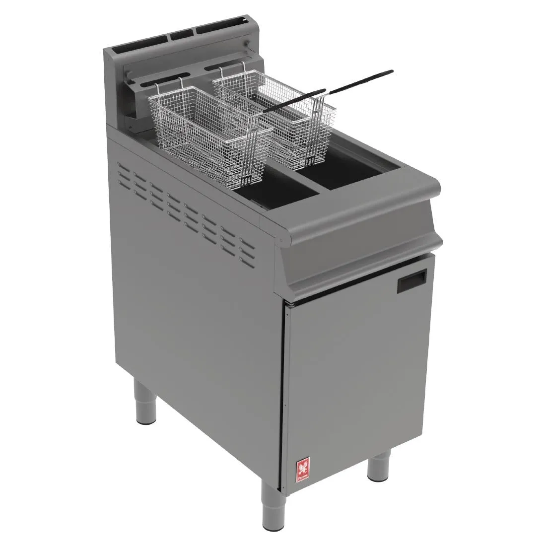 Falcon Dominator Twin Pan, Twin Basket Propane Gas Fryer G3845