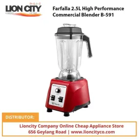 Farfalla 2.5L High Performance Commercial Blender B-591