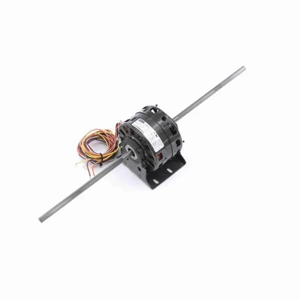 Fasco Coil / Room Air Conditioner Motor, 1050 RPM, 1/10-1/30-1/40-1/45-1/50 HP, 115 V, 42 Frame, Open Air Over