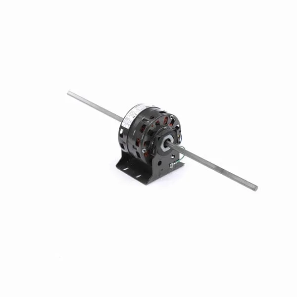 Fasco Coil / Room Air Conditioner Motor, 1050 RPM, 1/10-1/30-1/40-1/45-1/50 HP, 115 V, 42 Frame, Open Air Over