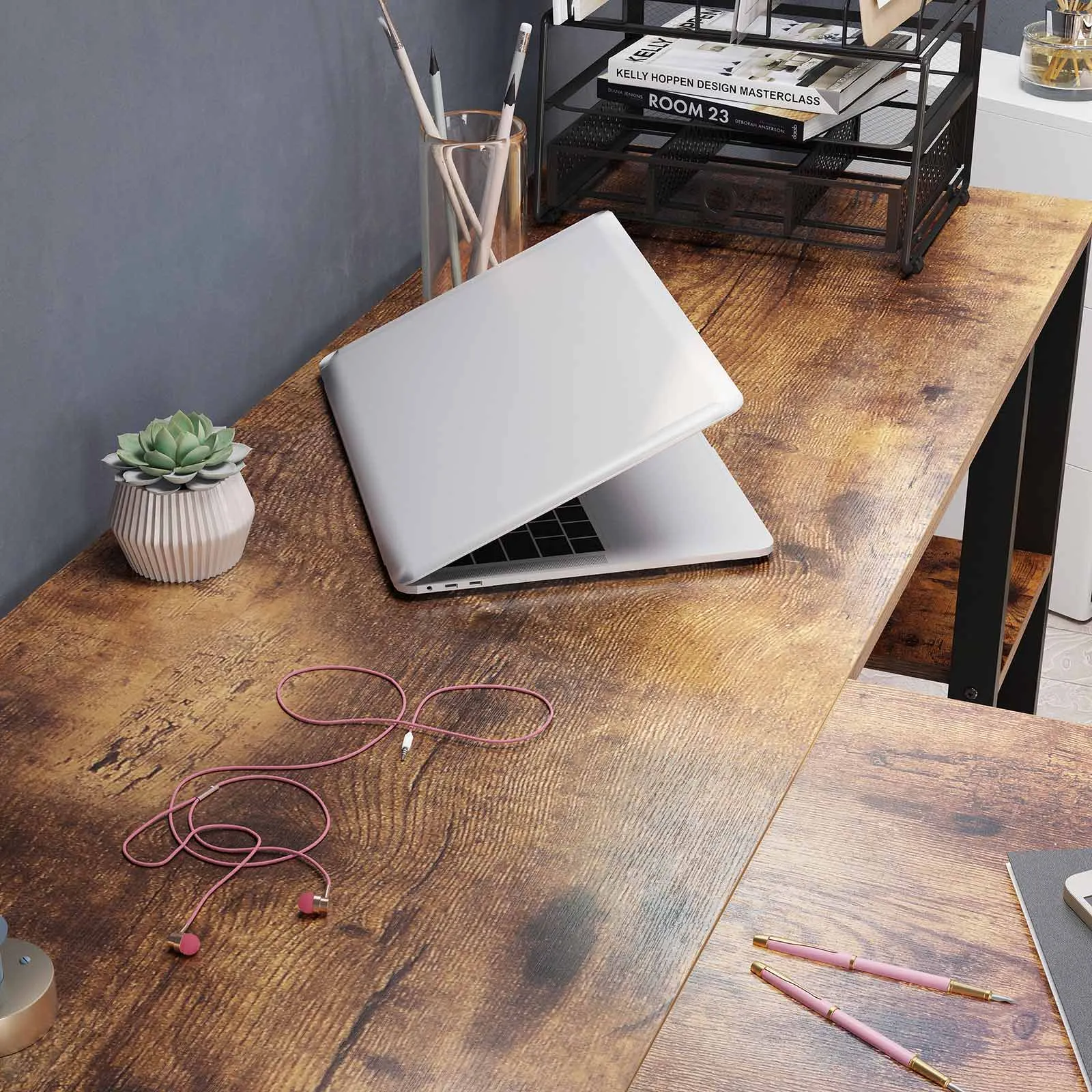 File Cabinet Integrated Desk