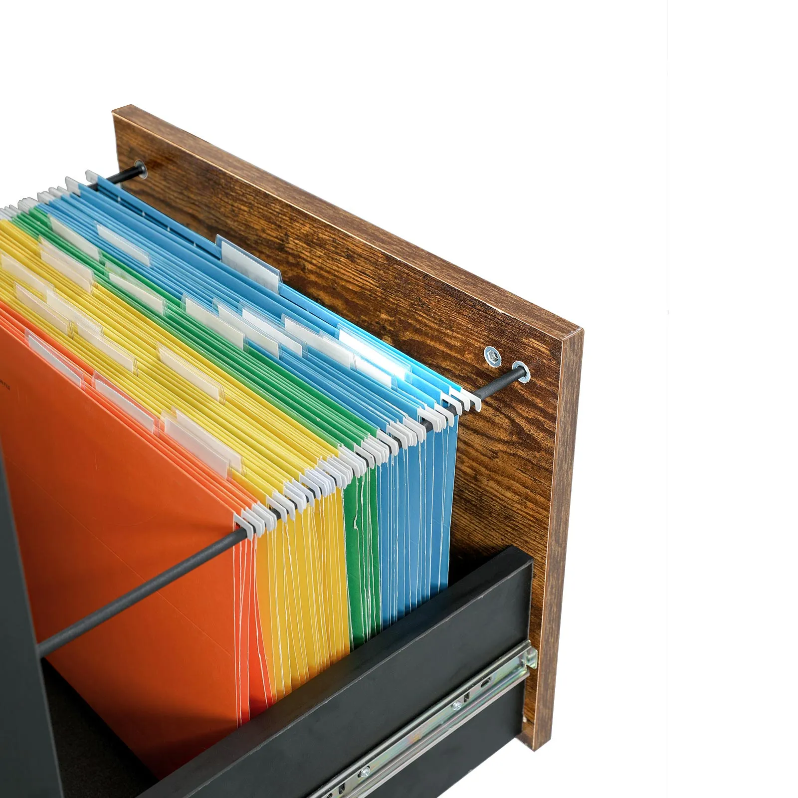 File Cabinet Integrated Desk