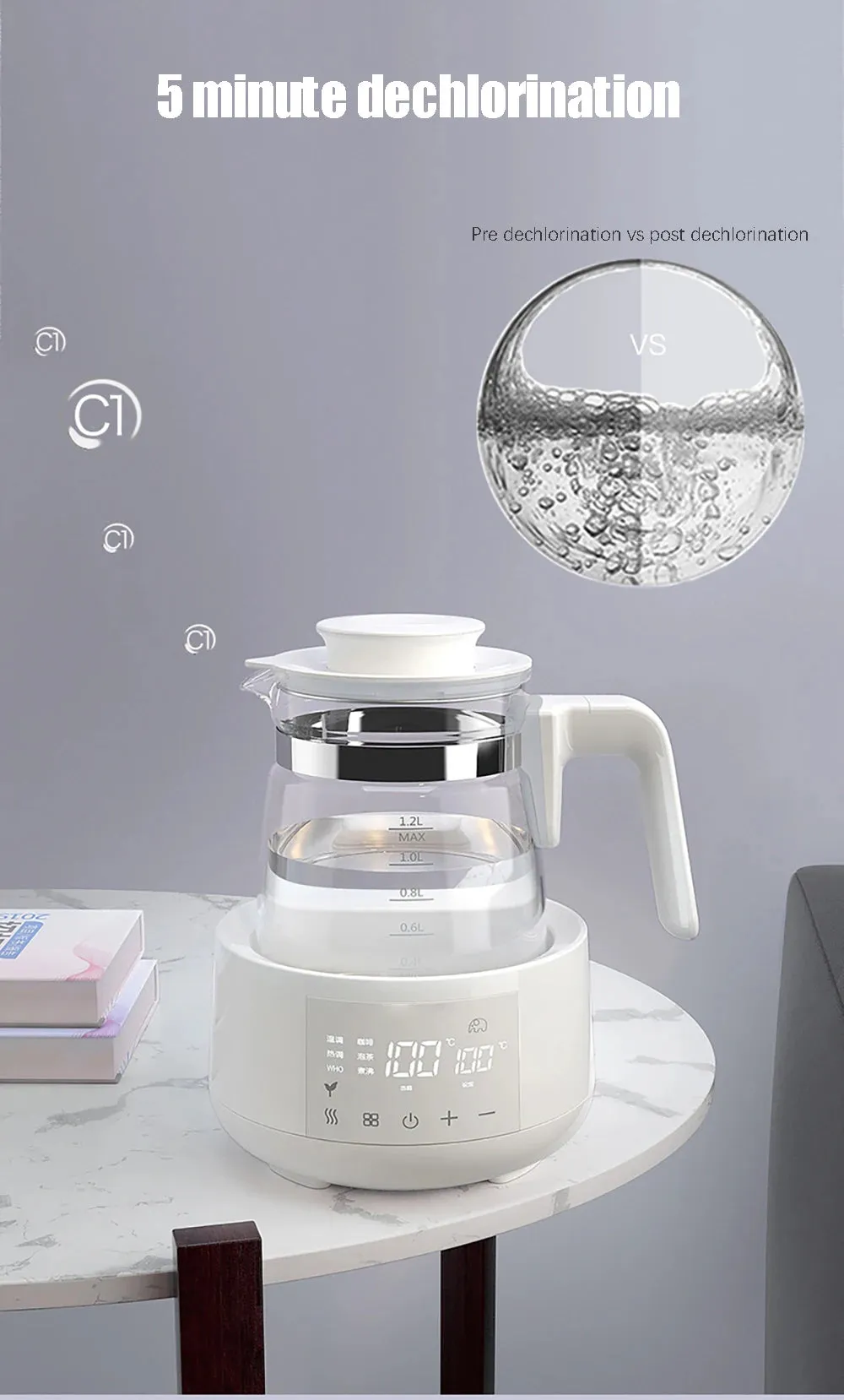 Formula Ready Baby Water Kettle