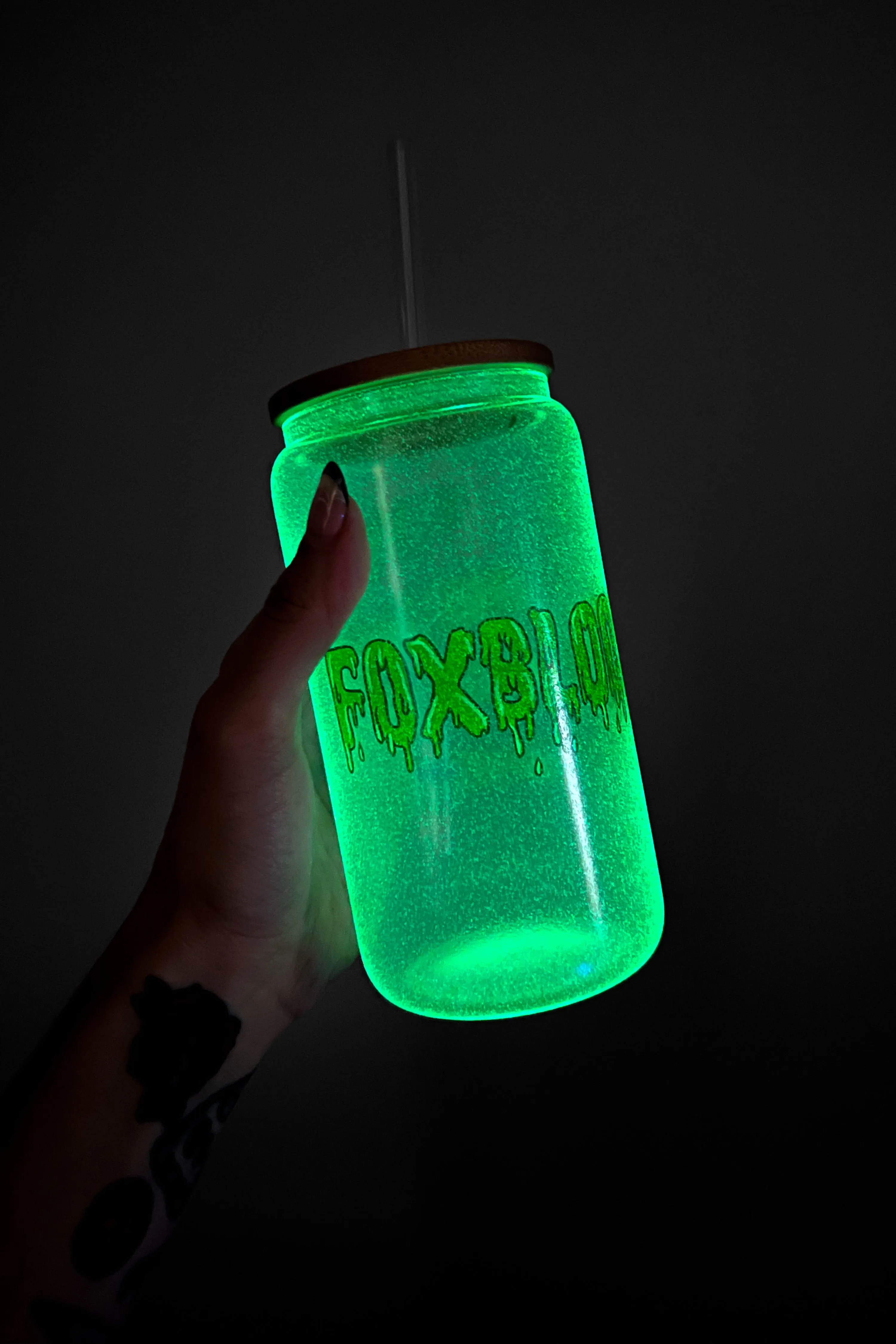 Foxblood Frights Slime Glow Tumbler