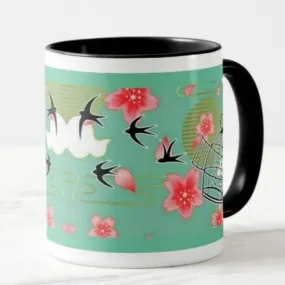 Free Birds Ceramic Coffee Mug C08