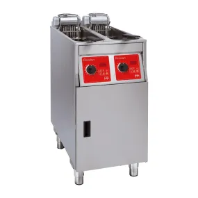 FriFri Precision 422 Electric Free Standing Twin Tank Filtration Fryer PL422M32G0