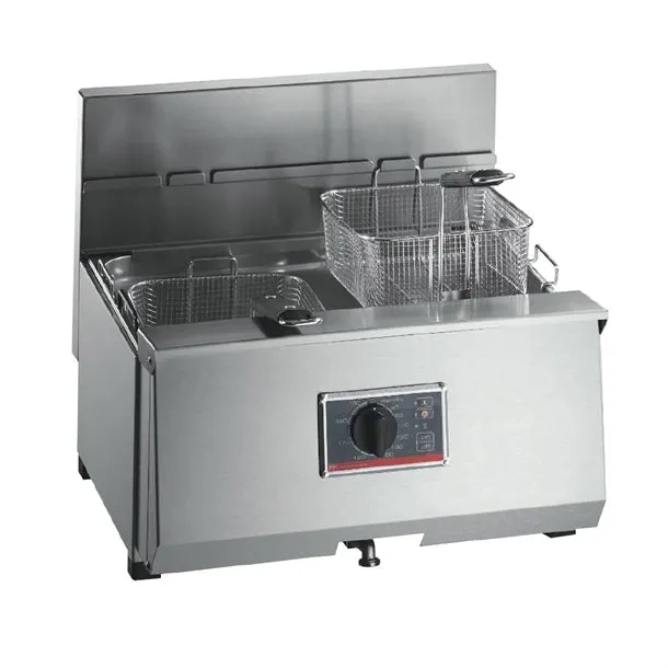 FriFri Profi  10 Electric Countertop Fryer Single Tank Twin Baskets 9.2kW Three Phase - HS087-3PH