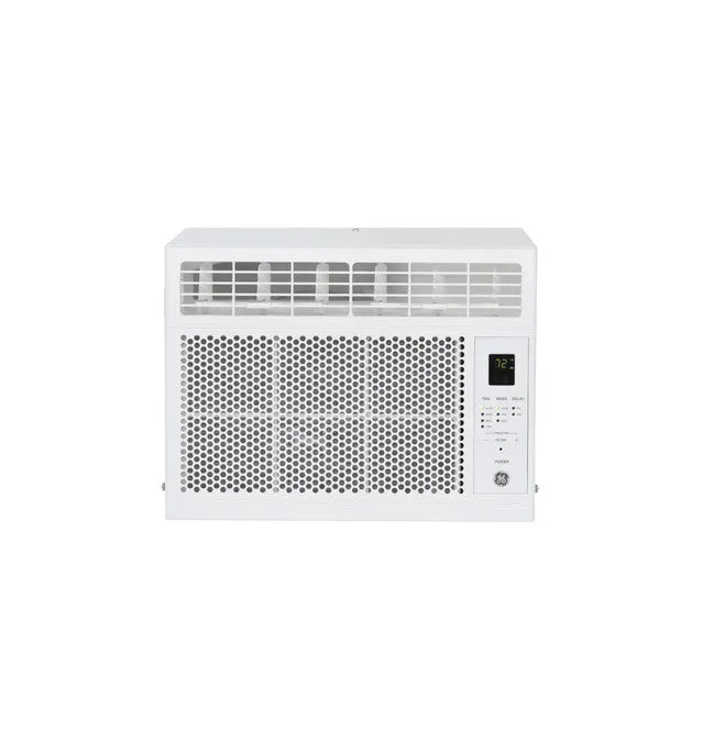 GE - 250 Sq. Ft. 6,000 BTU Window Air Conditioner with Remote - White (AHP06LZ)