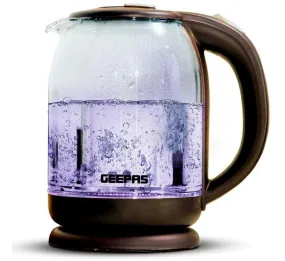 Geepas Electric Glass Kettle 1.8L