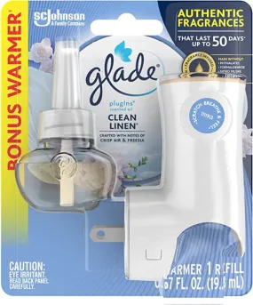 GLADE PISO STARTER KIT CLEAN LINEN 1CT - GLDPISOSKTCL