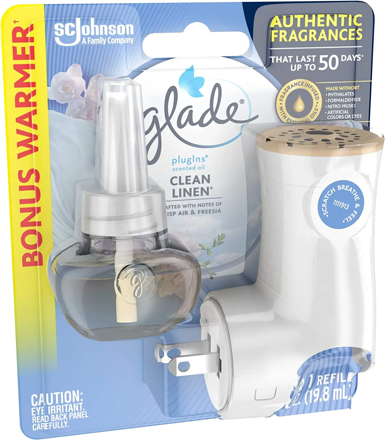 GLADE PISO STARTER KIT CLEAN LINEN 1CT - GLDPISOSKTCL