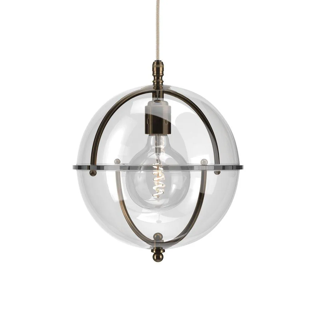 Glass Globe Pendant Light Grafton