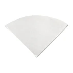 Grease Fryer Filter Cone, 10" x 9", Box of 40