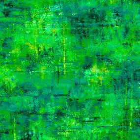 Green Mottled Blender 44"/45" Fabric Per Yard