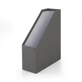 Grey Magazine File Holder