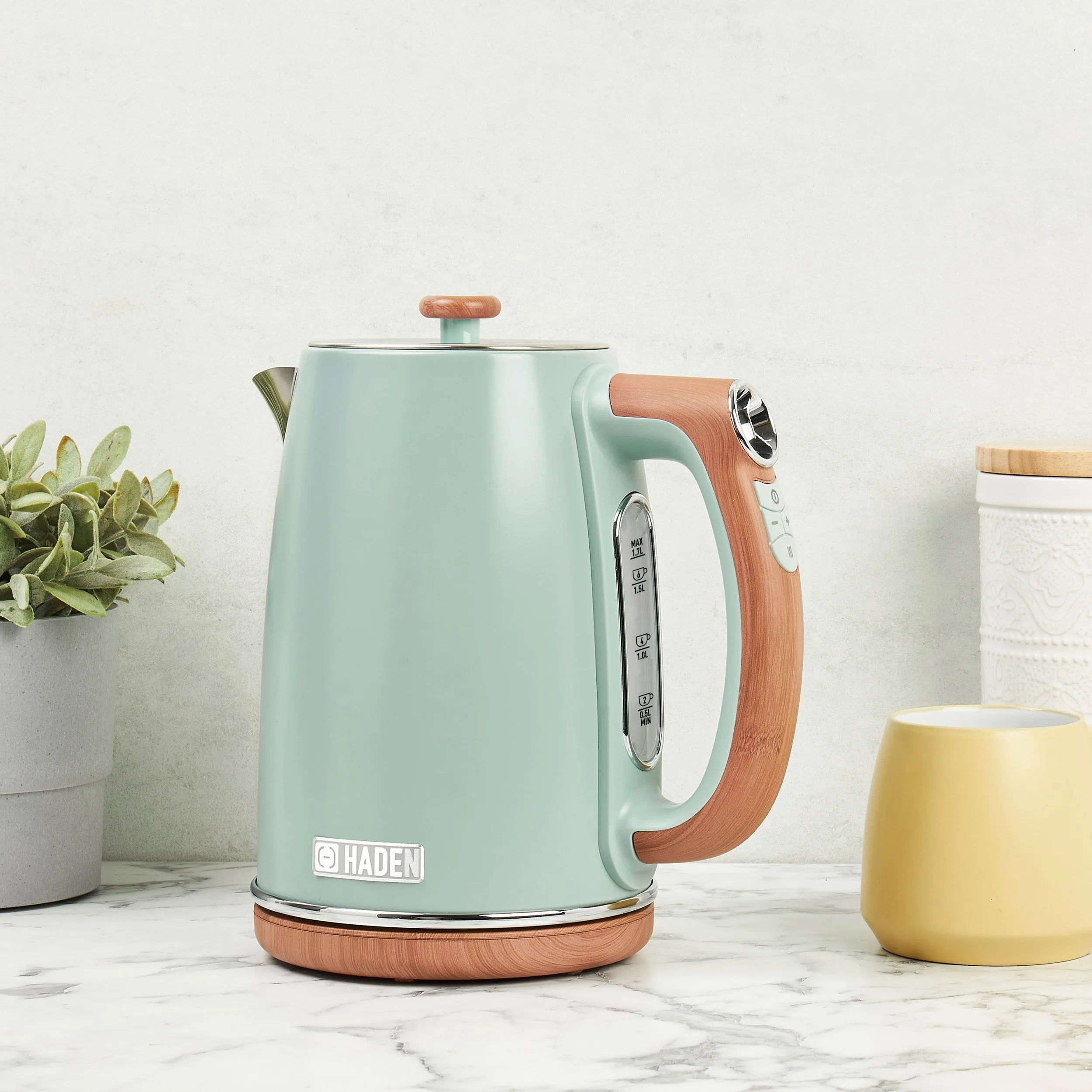 Haden Dorchester Sage Green Digital Variable Temperature Kettle