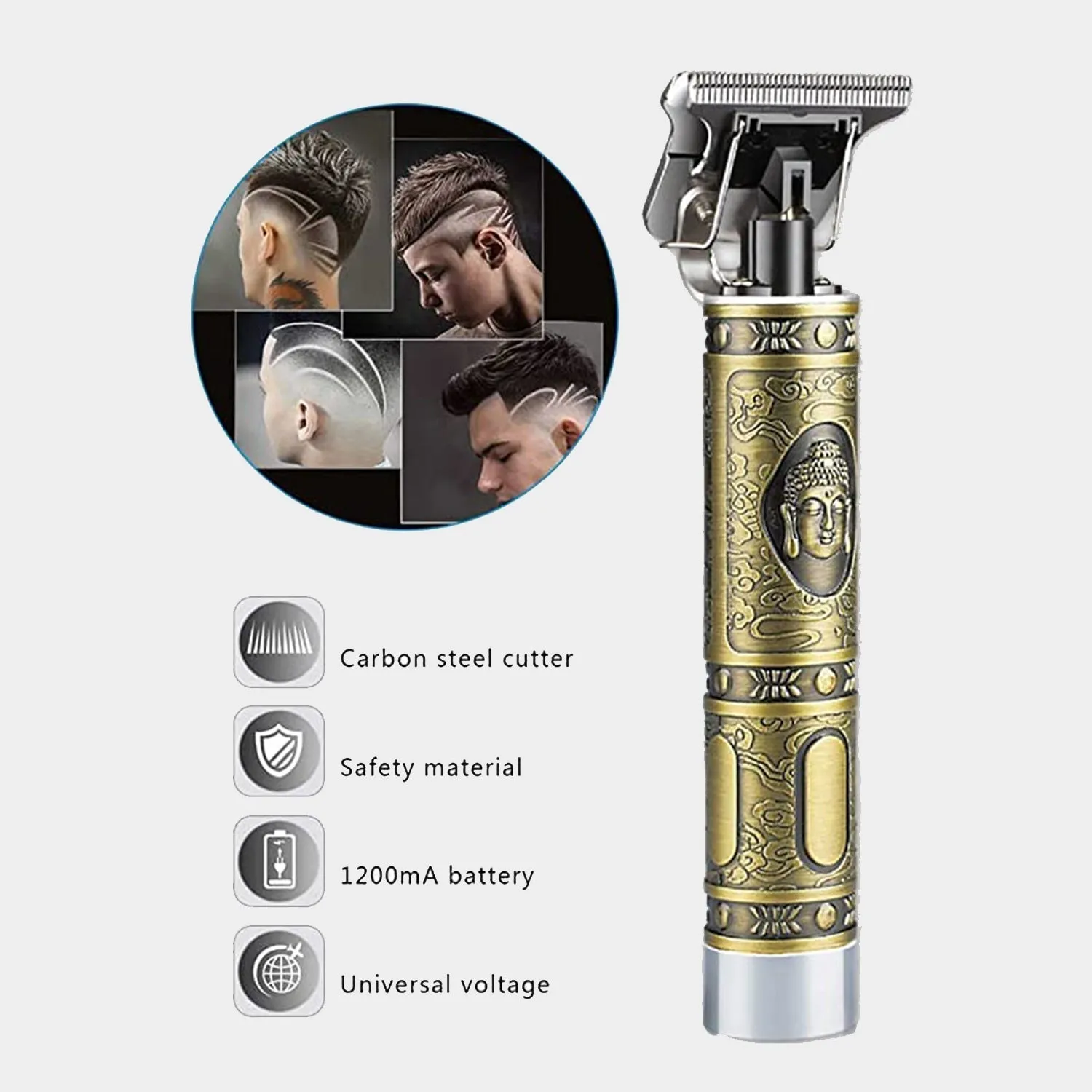 Hair Trimmer for Men Hair Style Trimmer, Professional Hair Clipper, Adjustable Blade Clipper & Shaver for Men