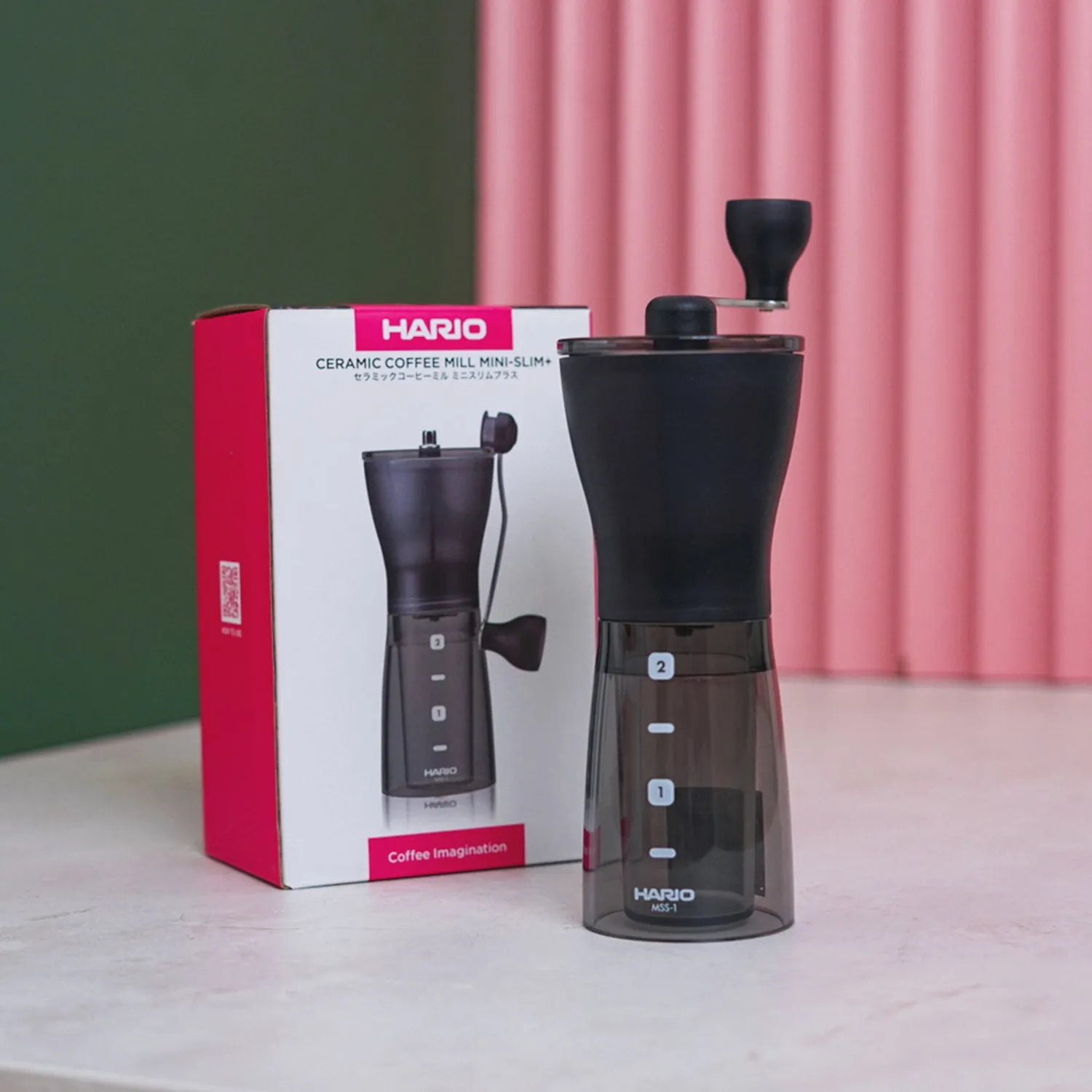 Hario Mini Mill PLUS Ceramic Coffee Grinder