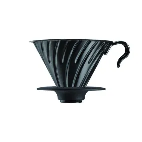 Hario V60 Metal Coffee Dripper Matte Black - Size 02